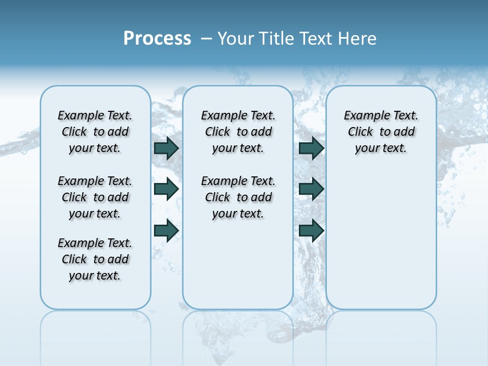 Water Splash PowerPoint Template