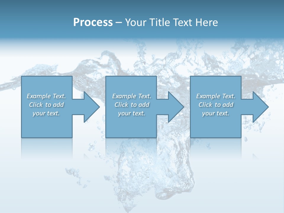 Water Splash PowerPoint Template