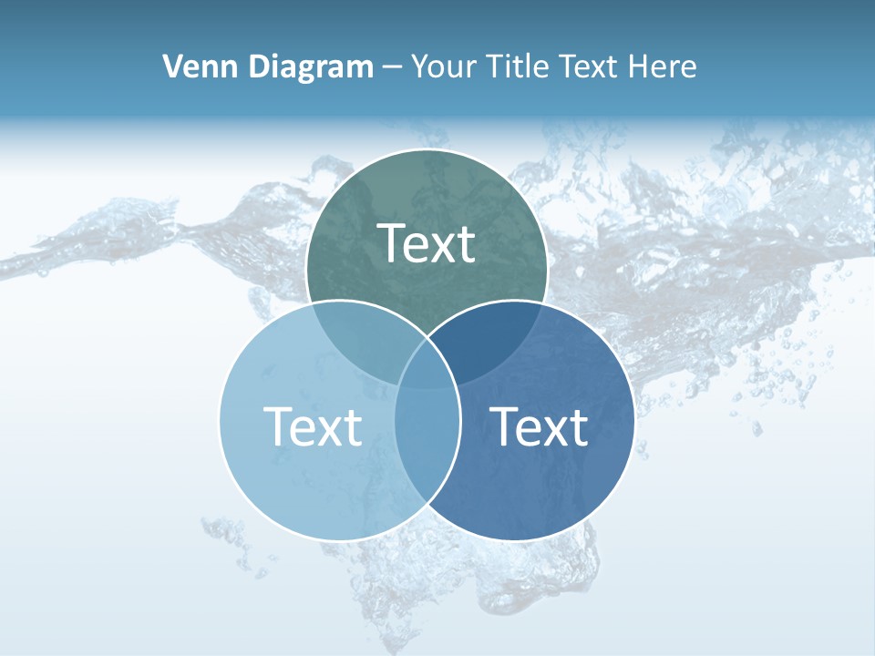 Water Splash PowerPoint Template
