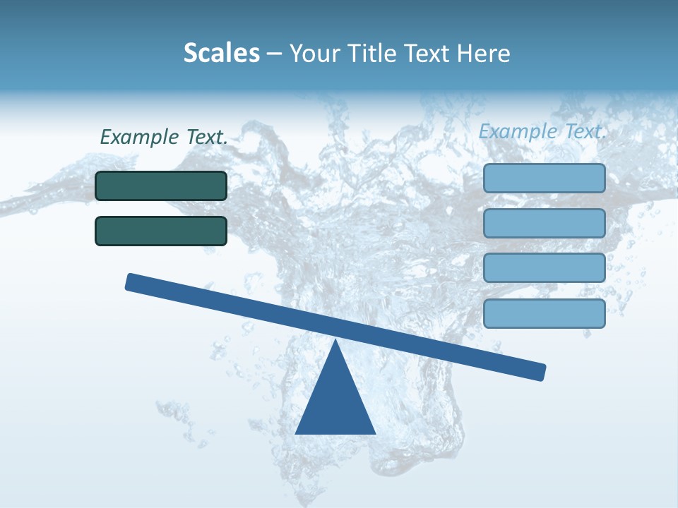 Water Splash PowerPoint Template