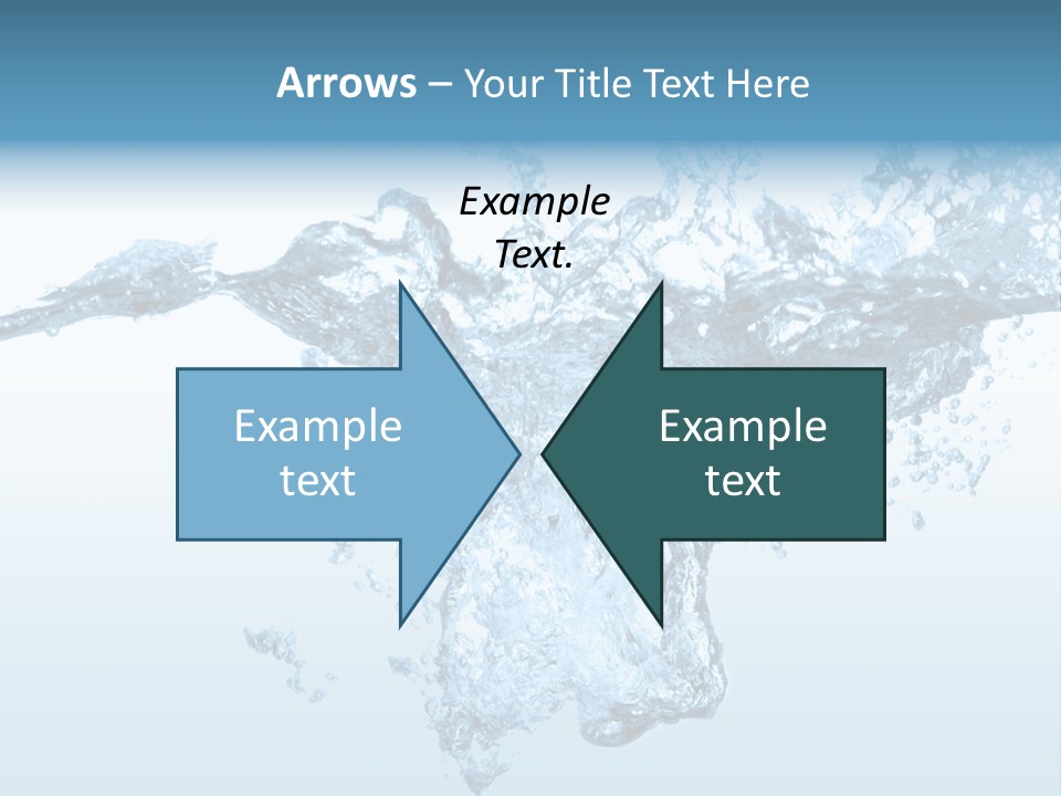 Water Splash PowerPoint Template