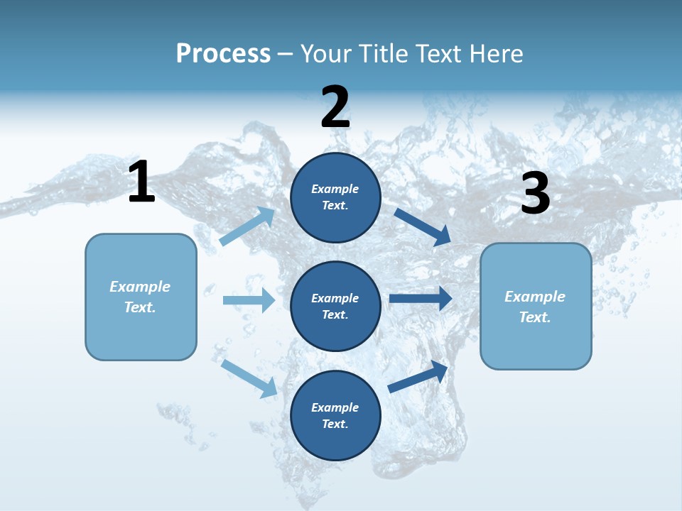 Water Splash PowerPoint Template