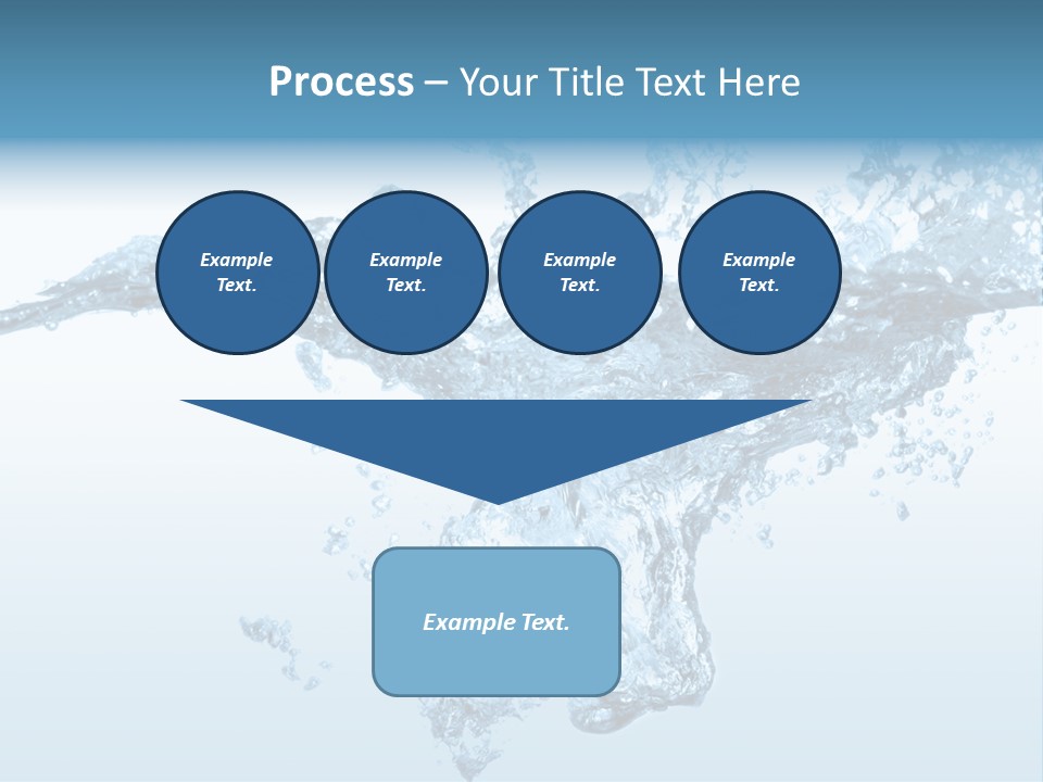 Water Splash PowerPoint Template