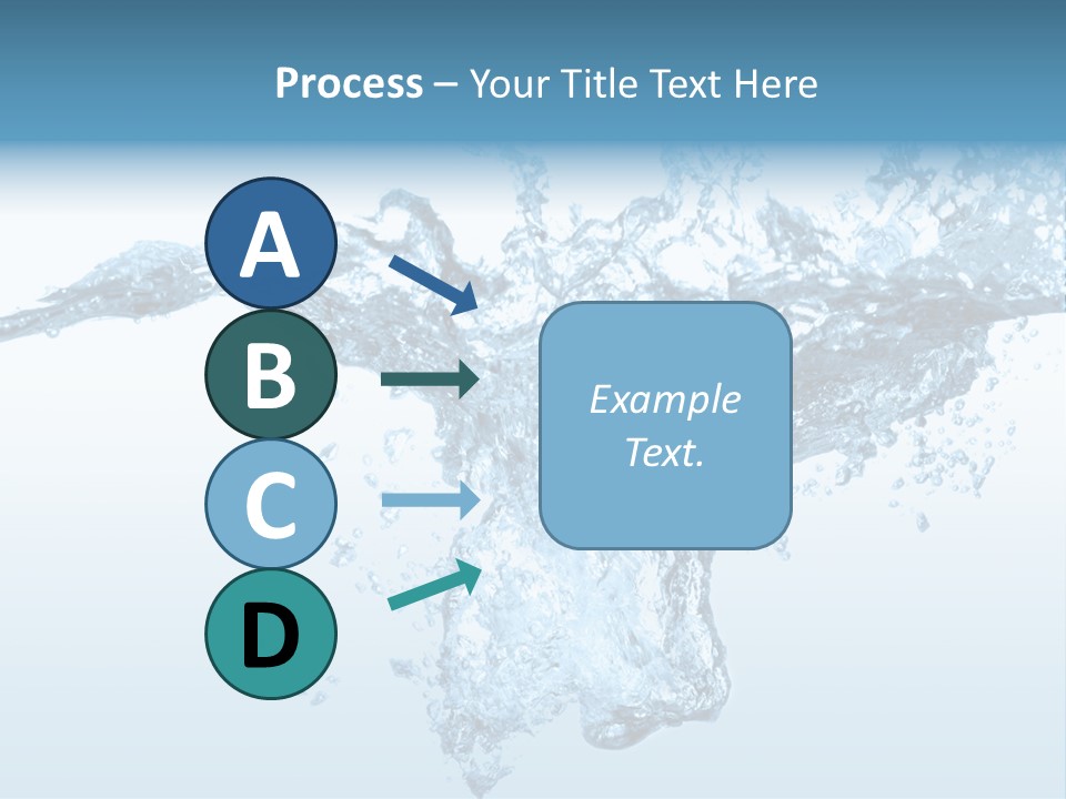 Water Splash PowerPoint Template