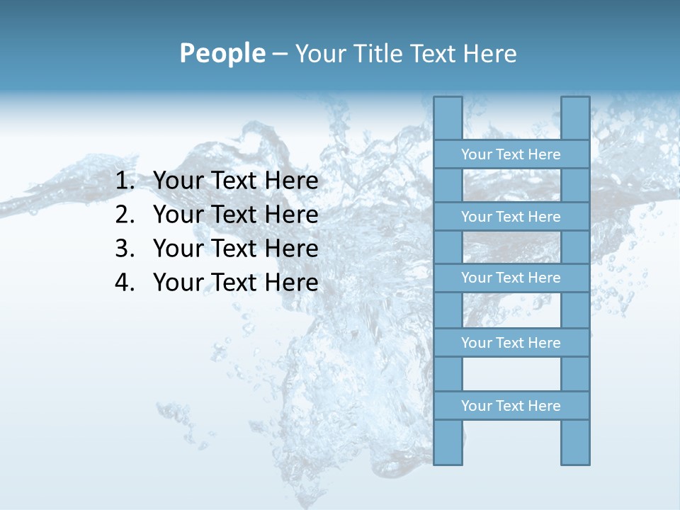 Water Splash PowerPoint Template