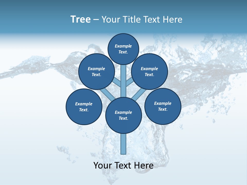 Water Splash PowerPoint Template