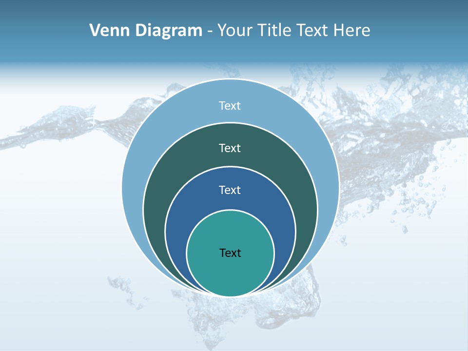 Water Splash PowerPoint Template