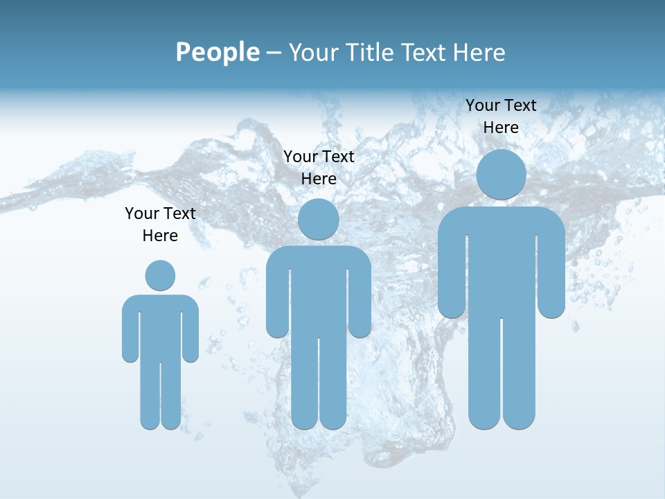 Water Splash PowerPoint Template