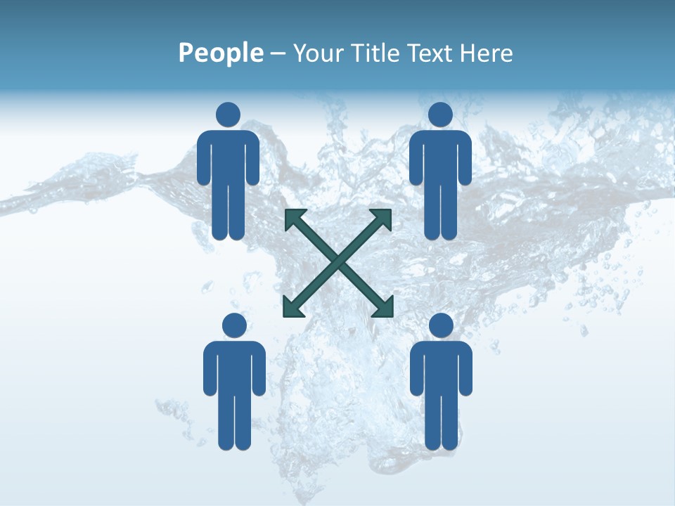 Water Splash PowerPoint Template