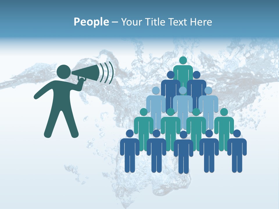 Water Splash PowerPoint Template