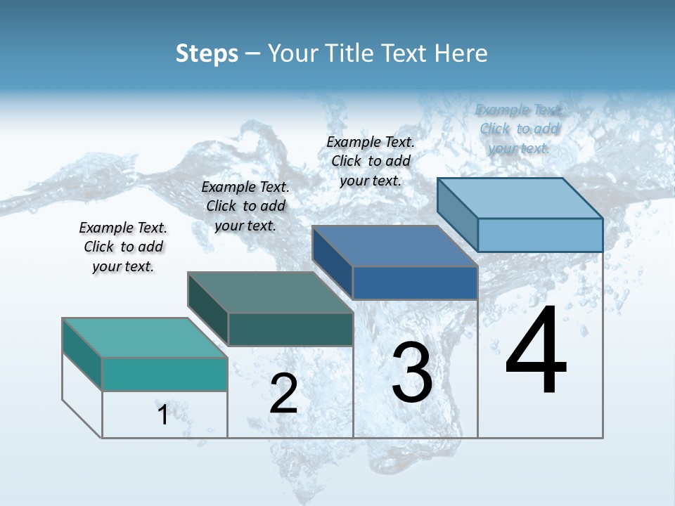 Water Splash PowerPoint Template