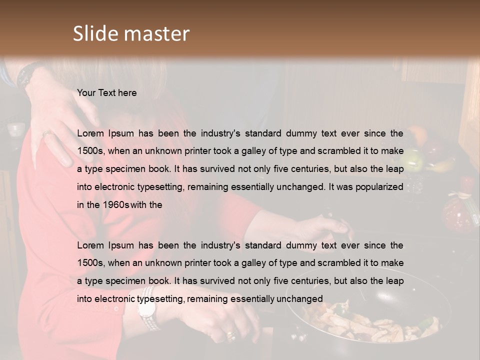 "What's For Dinner?" PowerPoint Template