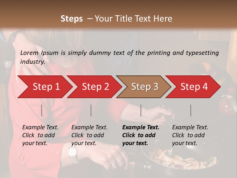 "What's For Dinner?" PowerPoint Template