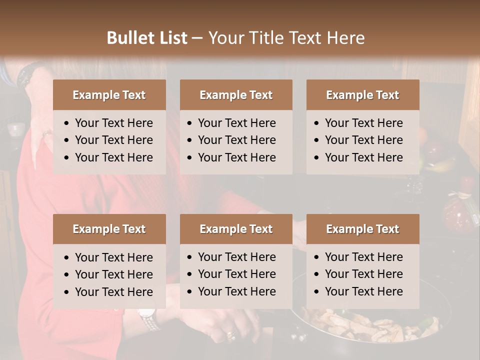 "What's For Dinner?" PowerPoint Template