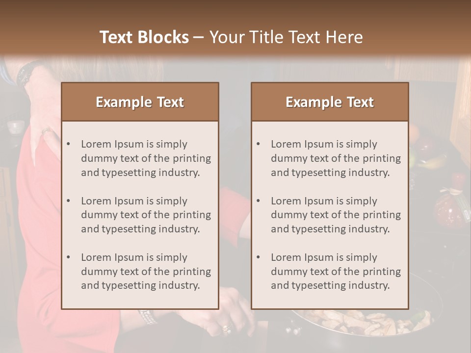 "What's For Dinner?" PowerPoint Template