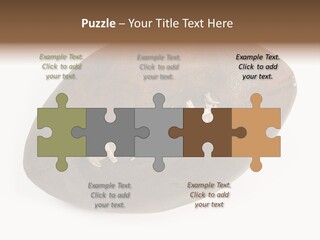 Old Leather Ball To Play Rugby. PowerPoint Template