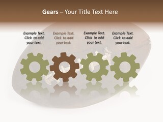 Old Leather Ball To Play Rugby. PowerPoint Template