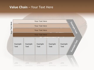 Old Leather Ball To Play Rugby. PowerPoint Template