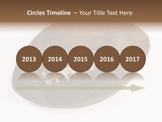 Old Leather Ball To Play Rugby. PowerPoint Template