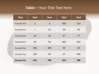 Old Leather Ball To Play Rugby. PowerPoint Template