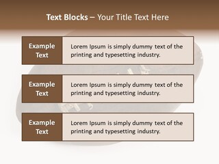 Old Leather Ball To Play Rugby. PowerPoint Template