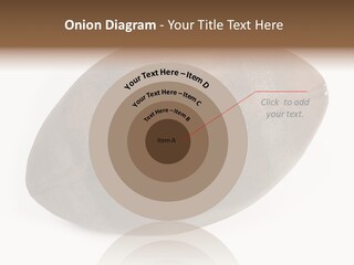Old Leather Ball To Play Rugby. PowerPoint Template