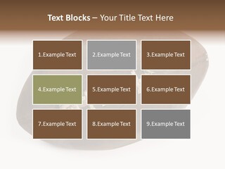 Old Leather Ball To Play Rugby. PowerPoint Template