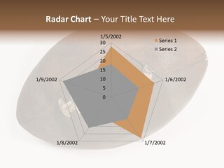 Old Leather Ball To Play Rugby. PowerPoint Template