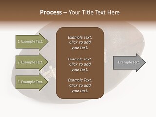 Old Leather Ball To Play Rugby. PowerPoint Template