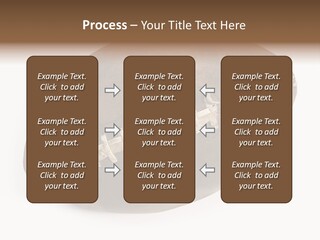 Old Leather Ball To Play Rugby. PowerPoint Template