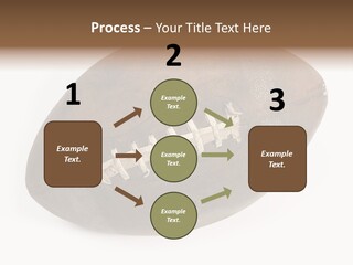 Old Leather Ball To Play Rugby. PowerPoint Template