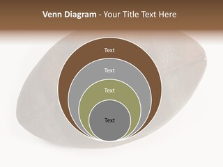 Old Leather Ball To Play Rugby. PowerPoint Template