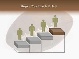 Old Leather Ball To Play Rugby. PowerPoint Template