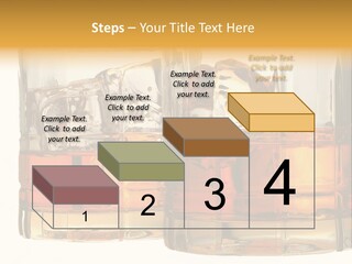 Isolated Close-Up Of Liquor And Ice In Glasses. PowerPoint Template