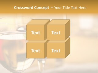 Cheese And Two Glasses Of Wine PowerPoint Template