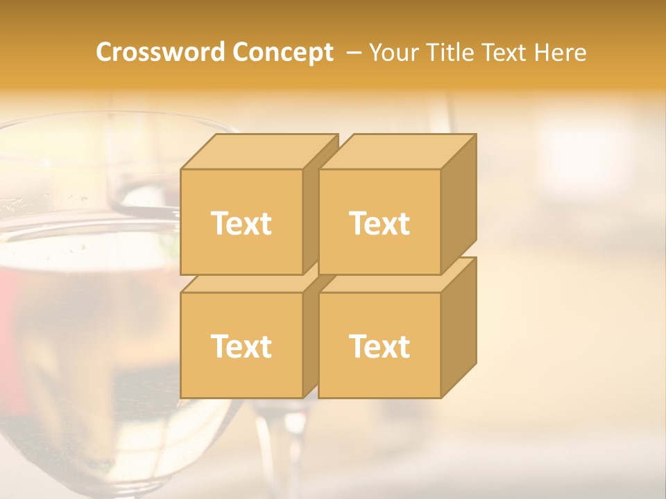 Cheese And Two Glasses Of Wine PowerPoint Template