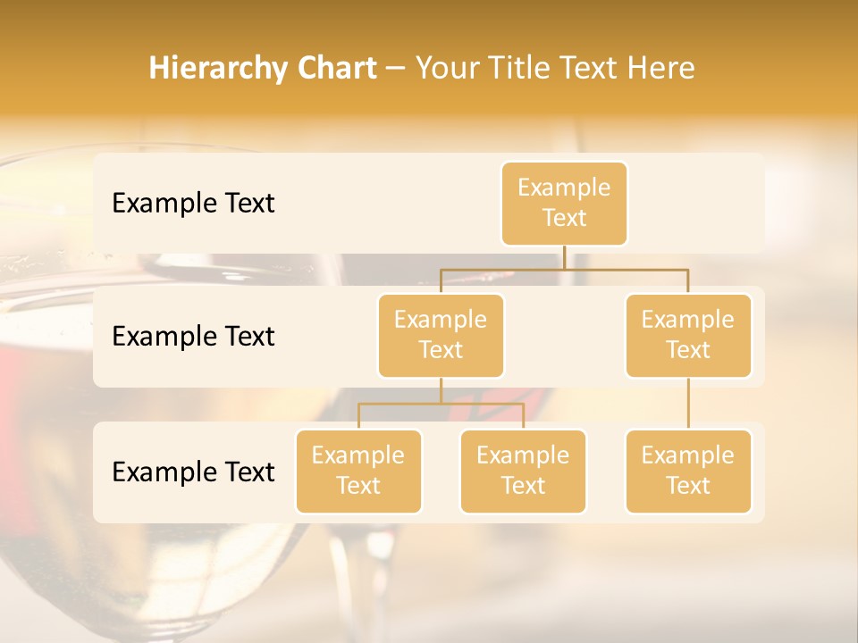 Cheese And Two Glasses Of Wine PowerPoint Template
