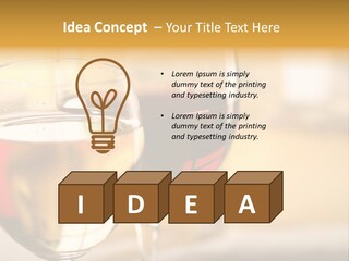 Cheese And Two Glasses Of Wine PowerPoint Template