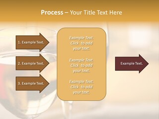 Cheese And Two Glasses Of Wine PowerPoint Template