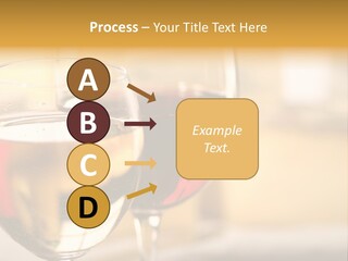 Cheese And Two Glasses Of Wine PowerPoint Template