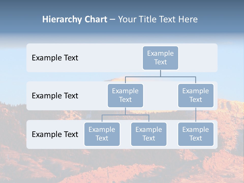Pikes Peak Up Close Shot With A 200Mm Lens From Ute Valley, Park, 6Am, Very Close To The Mountain. PowerPoint Template