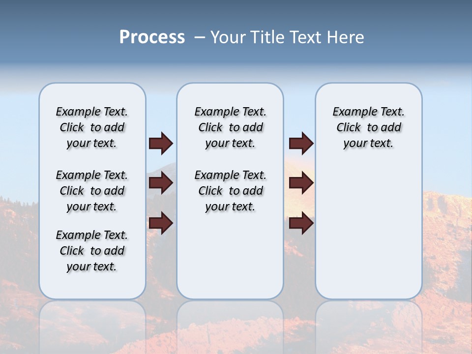 Pikes Peak Up Close Shot With A 200Mm Lens From Ute Valley, Park, 6Am, Very Close To The Mountain. PowerPoint Template