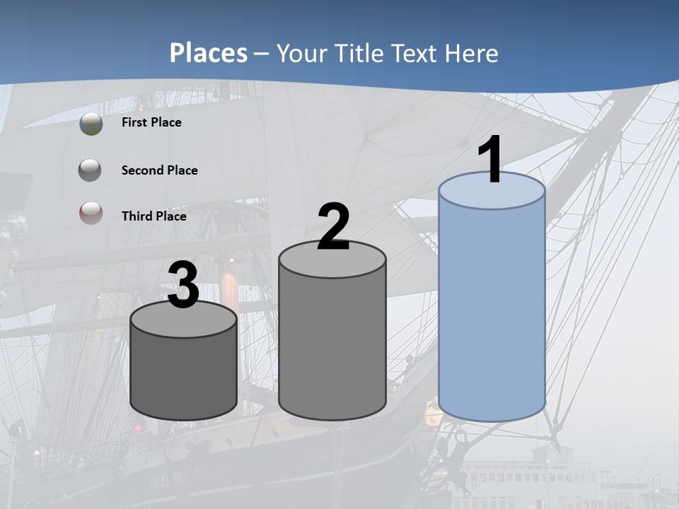 The Sailing Ship PowerPoint Template