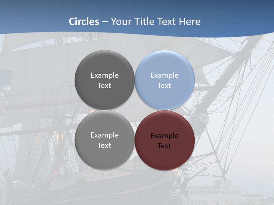 The Sailing Ship PowerPoint Template