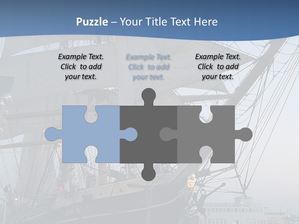 The Sailing Ship PowerPoint Template