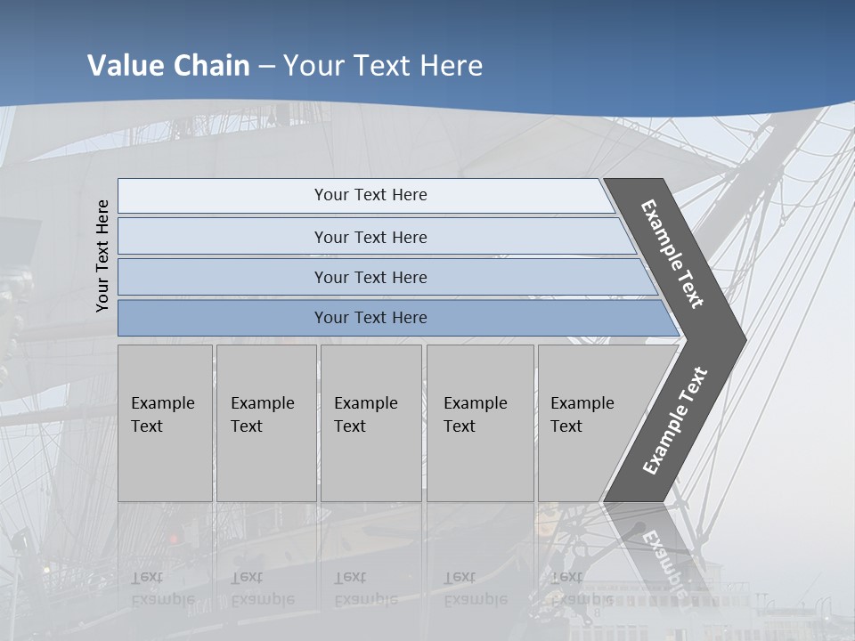 The Sailing Ship PowerPoint Template