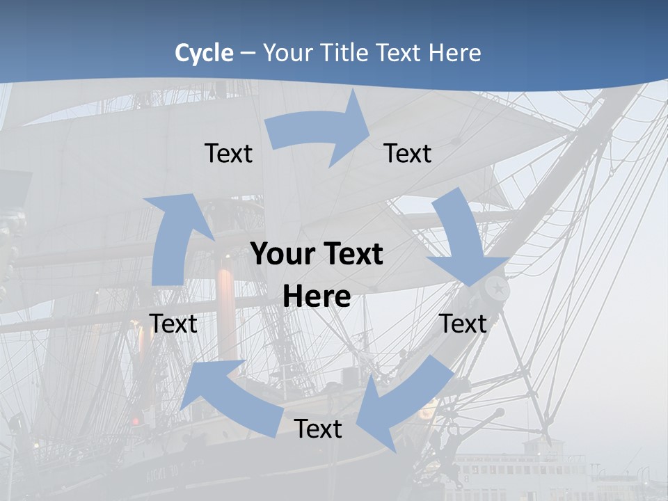 The Sailing Ship PowerPoint Template