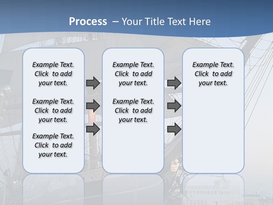 The Sailing Ship PowerPoint Template