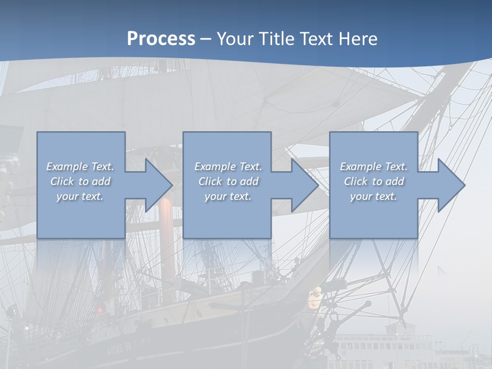 The Sailing Ship PowerPoint Template
