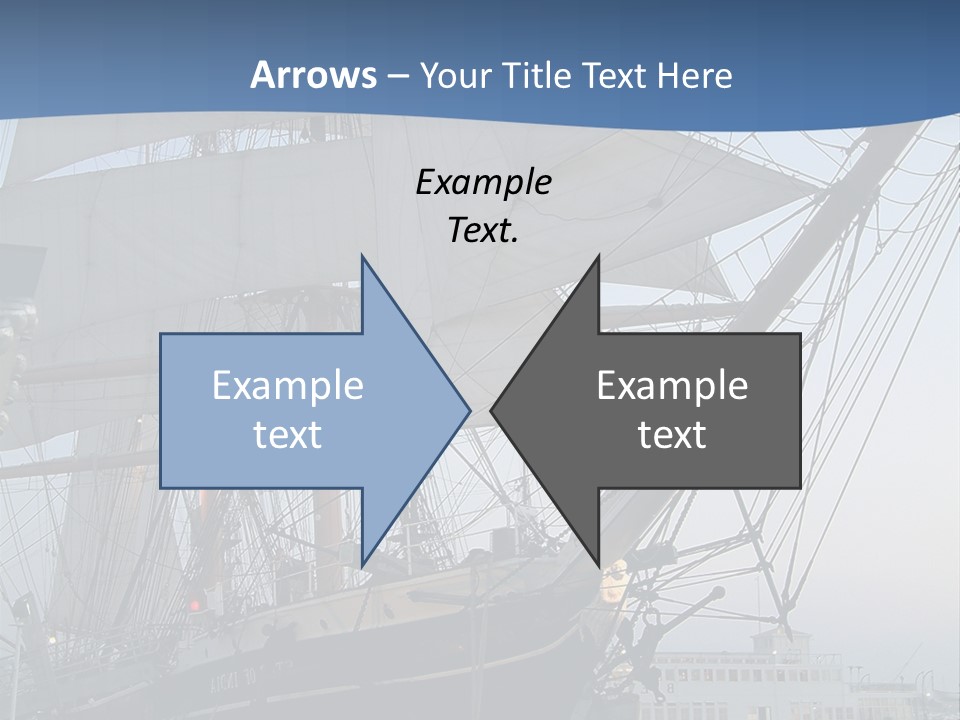 The Sailing Ship PowerPoint Template